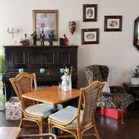 cozy atmosphere at Cafe Eighty2 in Drumnadrochit