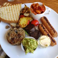 Breakfast. Yum at Cafe Eighty2 in Drumnadrochit