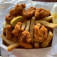 Calamari pack at Northcote Fish & Chips in Northcote