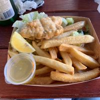 Vish and chips at Northcote Fish & Chips in Northcote