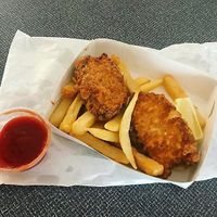 Vegan Fish and Chips at Northcote Fish & Chips in Northcote