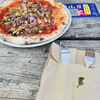 Pizza   at ÜberQuell Brauwerkstätten in Hamburg
