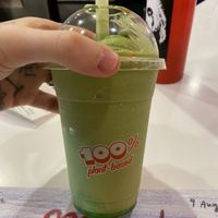 Matcha Shake  at Monty's Good Burger in Riverside