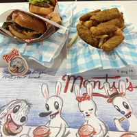   at Monty's Good Burger in Riverside