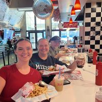   at Monty's Good Burger in Riverside