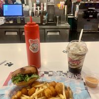   at Monty's Good Burger in Riverside