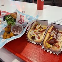   at Monty's Good Burger in Riverside