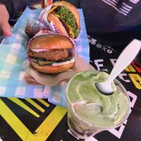   at Monty's Good Burger in Riverside