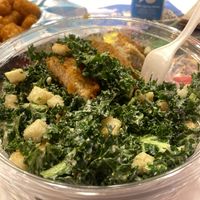 Close Up of the Salad - It Was THAT good 🤪  at Monty's Good Burger in Riverside
