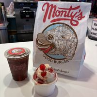  Bring a plus one or don’t!  at Monty's Good Burger in Riverside