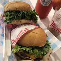 Burgers  at Monty's Good Burger in Riverside