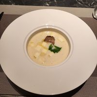 Creamy truffle soup at Yù Shàn Gé 鈺善閣 in Taipei