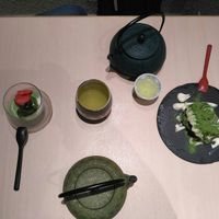 Desserts and tea at Minoya in Tokyo