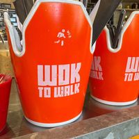 take-away at Wok to Walk in Riga