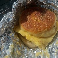 Southwest Comfort Breakfast Sandwich at Pure Juicery Bar in Cary