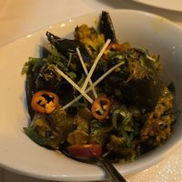 Vegan aloo bengan at Calcutta Club in Nottingham