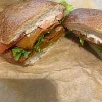 A sandwich from the deli  at Whole Foods Market - Westlake in Seattle