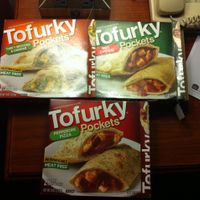 Vegan pizza pockets! at Whole Foods Market - Westlake in Seattle