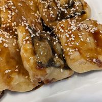 Sesame seaweed tofu sheets at Affinity Vegetarian Garden in Winnipeg