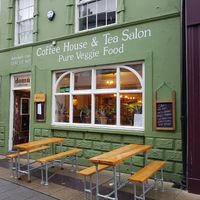 Outside at Domu in Bangor