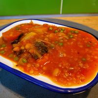 Classic Lentil & Chunky Veg. at Domu in Bangor