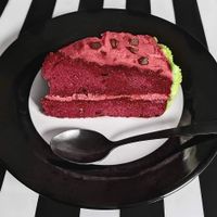 Watermelon cake at Domu in Bangor