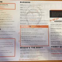 Umami burger menu October 2018 at Umami Burger - Randolph in Chicago
