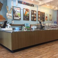 counter at Ben & Jerry's - 24 St Marks Place in New York City