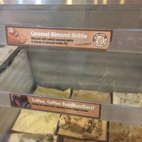caramel almond brittle  at Ben & Jerry's - 24 St Marks Place in New York City