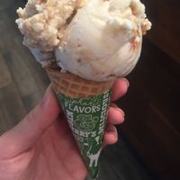 caramel almond brittle  at Ben & Jerry's - 24 St Marks Place in New York City