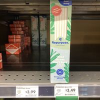 Biodegradable Straws 🙂‍↕️  at Whole Foods Market - Oakland in Oakland