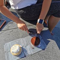 Lemon tart and chocolate cake at The Cakery - Lee Garden in Hong Kong Island