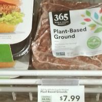 Plant based ground at Whole Foods Market in Chandler