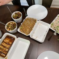 Description in review  at Delicious Vegetarian Restaurant in Winnipeg