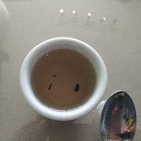 Pu er tea at Delicious Vegetarian Restaurant in Winnipeg