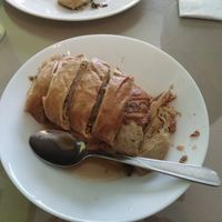 Mock duck appetizer at Delicious Vegetarian Restaurant in Winnipeg