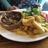 Mediterranean tart at Green Man in Colne