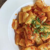 Pasta at Macchina Pasta Bar in Barcelona