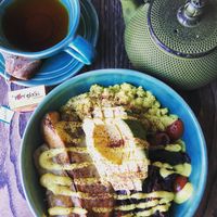 Farmers breakfast  at Lexi's Healthy Eatery in Rosebank