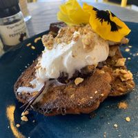 French toast!! at Lexi's Healthy Eatery in Rosebank