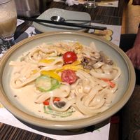 Portuguese noodles (milk) at Kuan Xin Yuan - Easy House - AnHur District in Taipei