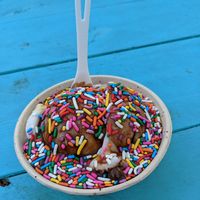 Vegan brownie sundae at Furniture City Creamery in Grand Rapids