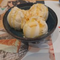 Coconut ice cream at Wagamama in Swindon