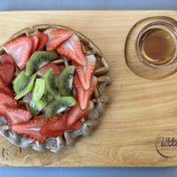 Vegan waffle #Veganuary at Ukku Acai Bar in Puerto Ayora