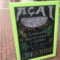 Outside  at Ukku Acai Bar in Puerto Ayora