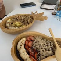 Açai bowl at Ukku Acai Bar in Puerto Ayora