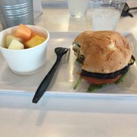 Vegan burger, so delicious! at ProteinHouse in Gilbert