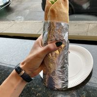 Falafel wrap   at East Side Pockets in Providence