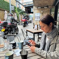  at The Bike Shed Motorcycle Club in London