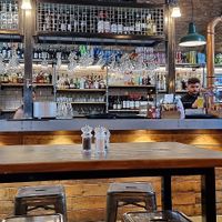 Bar at The Bike Shed Motorcycle Club in London